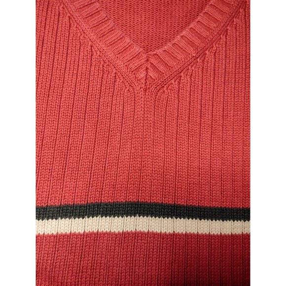 Vintage cXs 21 Ribbed Sweater Vest Mens Size XXL Rust Australia Dad Pullover - Picture 2 of 6